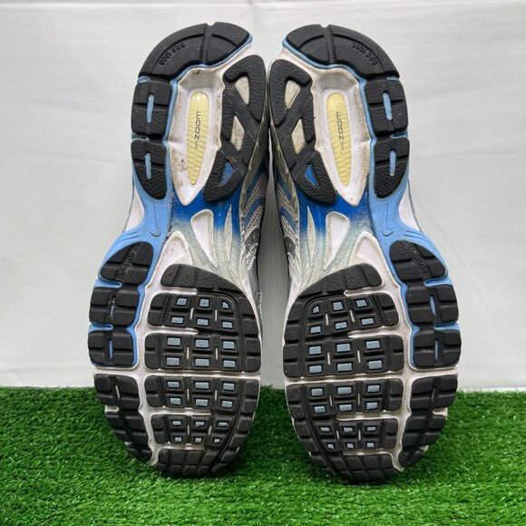 VTG Nike Zoom Elite 4 Running Shoes Women's 10 White Blue Y2K 00s 318069-141 - Picture 5 of 9